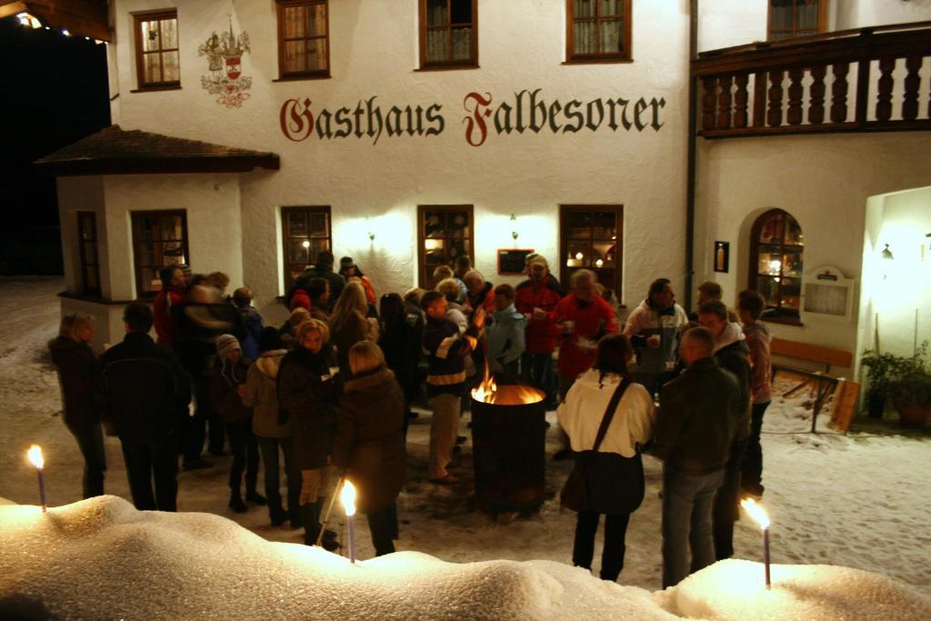Ferienwohnung Gasthaus Falbesoner Gschnitz Exterior foto